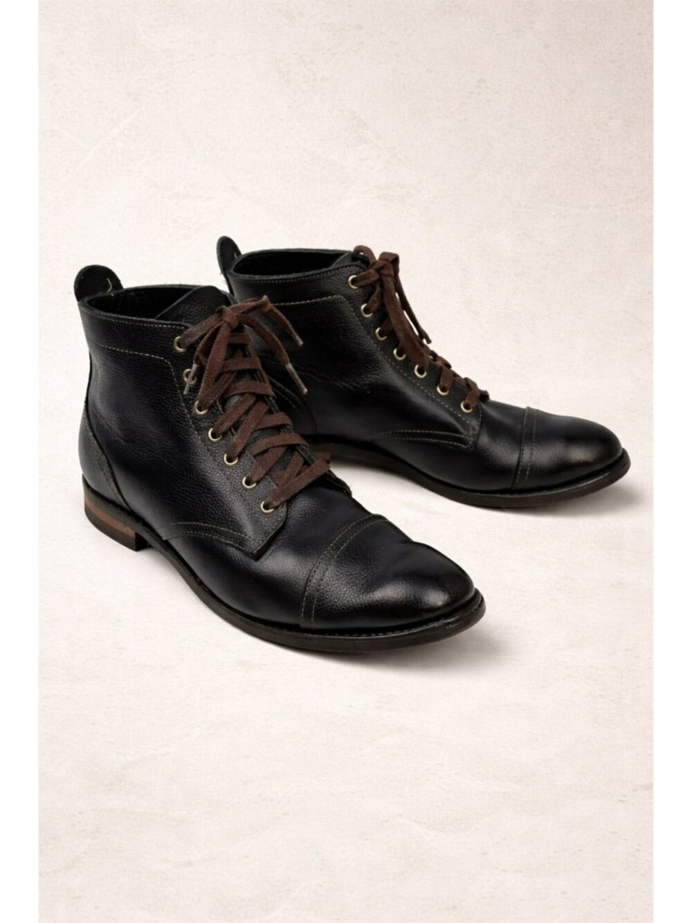 Allen Edmonds Promontory Point Cap Toe Leather Boots Mens 9.5-10